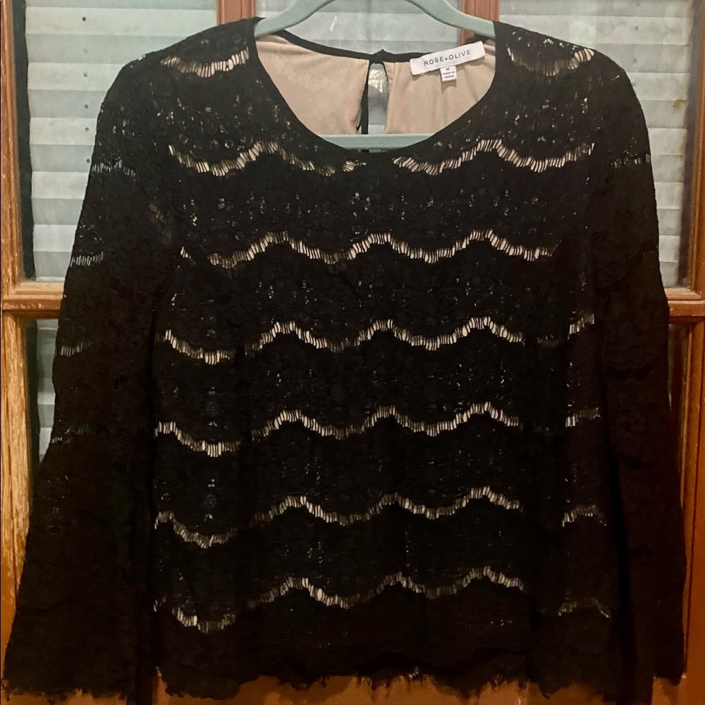 Lined Knit Top